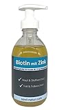 Biotin Liquid flüssig Biotin & Zink für Hunde, Haut, Fell & Fellwechsel,...