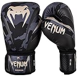 Venum Unisex – Erwachsene Impact Boxhandschuhe, Dunkel Tarnen/Sand, 12 oz...