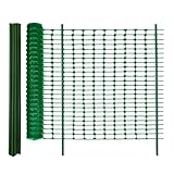 Signstek Begrenzungszaun, 100 cm hoch, 30m lang, 25×115cm hoch Pfähle,...