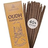 Mystic Oud Agarwood Incense Sticks - (40+Sticks, 9 inch) Thick Natural...