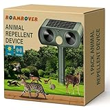 Solar-Betriebener Katzenschreck für Garten, Ultraschall-Katzenschreck für...