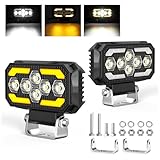 antom 2 Stück LED Arbeitsscheinwerfer 168W 9-60V 18000 Lumen led...