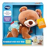 Vtech Baby I Krabbel-mit-Mir-Bär I Interaktives Plüschtier mit Musik,...