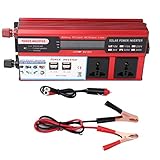 Solarkonverter 750W Auto Wechselrichter mit 4 USB - Werkzeugen und...