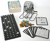 KSS Großes Bingo Spiel + 500 Bingokarten Bingo Spiel Set Metall...