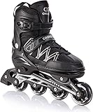 Croxer Inlineskates Inliner Torch verstellbar bis Größe 45 (42-45...