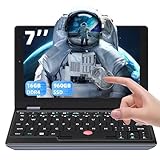 All Metal 7'' HD Touchscreen Ultraleichter Mini Laptop: Celeron J4105 12GB...