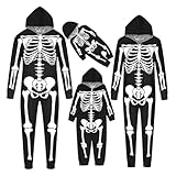 Eltern-Kind-Halloween-Pyjama mit Print 2025 Halloween Cartoon Family Piece...