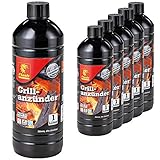 6 Liter Flash Grillanzünder Grill-Anzündhilfe Flüssig-Anzünder BBQ...