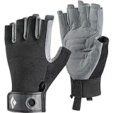 Black Diamond CRAG HALF-FINGER GLOVES, Robuster Halbfinger-Handschuh zum...