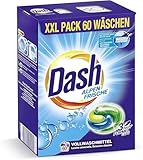 Dash Alpen Frische 3-in-1 Caps Sparpack | 60 Waschladungen |...