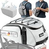 Valkental® 3in1 Fahrradtasche für Gepäckträger mit Kühlfunktion - 10L...
