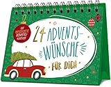 24 Adventswünsche für dich: Der besondere Adventskalender. 24 liebevoll...