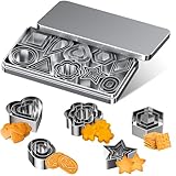 30 Stück Ausstechformen Weihnachten Set Plätzchenform Plätzchen...