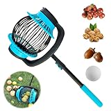 VBOOLAS Obstpflücker mit Teleskopstiel, Teleskopstange 45-130 cm,...