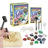 usefulbeauty Edelstein Ausgrabungsset - Naturwissenschaftliches Experiment...