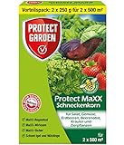 PROTECT GARDEN Protect MaXX Schneckenkorn, 2x250g - für 2x500 m²...