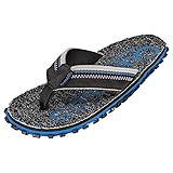 Gumbies | Modell Cairns Navy| Zehentrenner Damen/Herren | Sandalen...