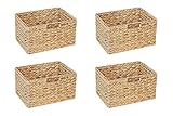 4er-Set Billy Regal Korb / 36 x 25 x 20 cm/Aus Wasserhyazinthe...