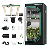MARS HYDRO Growzelt Komplettset mit Digitaler Temperatur und...