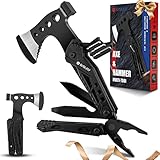 BIBURY Multitool Axt für Männer, Einzigartige Geschenke für Papa Ehemann...