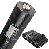GARDENIX Unkrautvlies mit 50 Anker 8m² (0.8m x 10m) - Wasserdurchlässig...