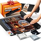 PEARWAY Premium Puzzlematte 3000 Teile - mit glatter Oberfläche &...