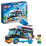 LEGO 60384 City Slush-Eiswagen Set, Sommer-Fahrzeug-Spielzeug mit...