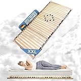 Coemo XXL Lattenrost 120x200 Big Size extra stabil bis 200 kg belastbar,...