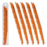 SURFOU Säbelsägeblätter Holz 240mm 5TPI Sägeblätter Säbelsäge,...