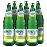 Landpark Bio-Erfrischungsgetränk Lemon, 6 x 0,75 L in der Glasflasche |...