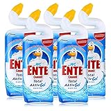5x WC Ente Aktiv-Gel WC Reiniger Marine 750 ml