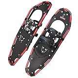 ALPIDEX Schneeschuhe Aluminium Rahmen Damen Herren ab Schuhgröße 36 bis...