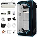 PlantiGrow Growbox Komplettset – Indoor Gewächshaus mit 150W...