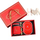 Tassen Geschenkset mit Wärmer – Teetasse Set mit Thermostat &...