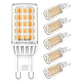 Eco.Luma G9 LED Dimmbar Lampen 6W, Warmweiß 2700K Glühbirnen Ersatz für...