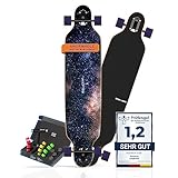 Sporterra Longboard [Sommer-Angebot] - Longboard Erwachsene und Jugendliche...