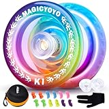 YOSTAR Jojo K1 Responsive Yoyo Kinder, Trick Jojo Profi Kristall Jo Jo für...