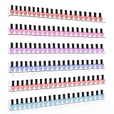 Sezanrpt Klarer Nagellack Organizer Wandmontage, 61cm Acrylregal für 150...