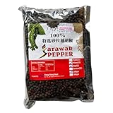 Schwarzer Sarawak-Pfeffer, ganze Körner, 250 g – Premium-Pfeffer aus...