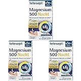 tetesept Magnesium 500 Nacht – Nahrungsergänzungsmittel mit...