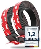 DANJOY® Magnetband A+ B selbstklebend (1m) I Starker Kleber - Starker...