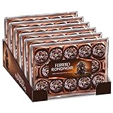 Ferrero Rocher Rondnoir Pralinen aus Zartbitterschokolade 138g 6er Pack