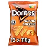 Doritos Nacho Cheese -Tortilla Nachos mit Käse Geschmack - Herzhafter...