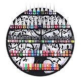 FullBerg 5-Tier Metall Nagellackregal Nagellack Aufbewahrung, Nagellack...