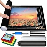 MEISHANG Puzzle Roll Storage Mat,Puzzleunterlage 2000 Teile,Tragbare...