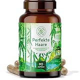 Haar Vitamine | hochdosiert mit Keratinhydrolysat, Biotin, Mangan,...