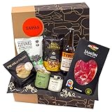 jamon.de Präsentkorb TAPAS I gefüllter Geschenkkorb mit Craft-Bier,...