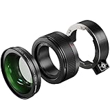 Camera Lens, Weitwinkelobjektiv 2 in 1 HD 18mm + 10x Makro-Zusatzobjektiv,...