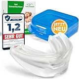 Perfekt-Schlafen24® 1x Premium Aufbissschiene gegen Bruxismus - BPA &...